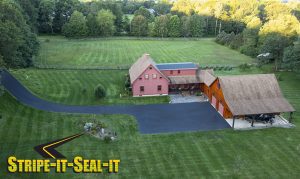 stripe-it-seal-it cm Minkler Keene NH Sealcoating Parking Lots and Driveways
