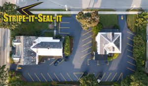 stripe-it-seal-it cm Minkler Keene NH Sealcoating Parking Lots and Driveways