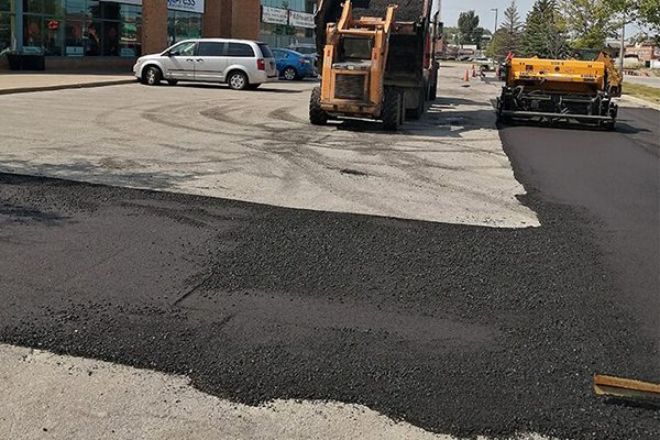 asphalt patch repair, commercial, by stripe it seal it keene nh