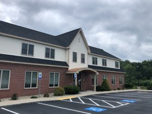 Line and Stencil painting by Stripe It Seal It of Keene NH. CM Minkler