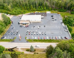 Line & Stencil Painting by Stripe It Seal It of Keene NH